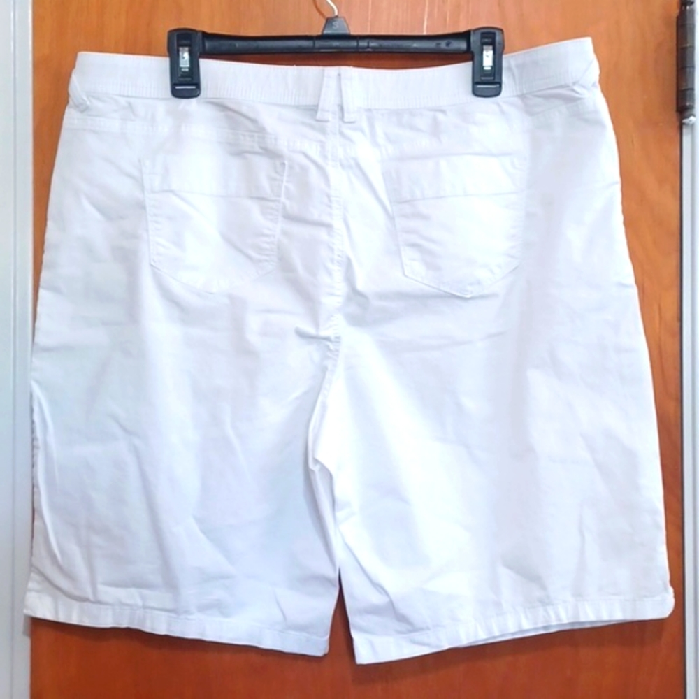 Lightweight cotton shorts size 16. 10" inseam. Great Northwest Indigo. EUC - Picture 2 of 7